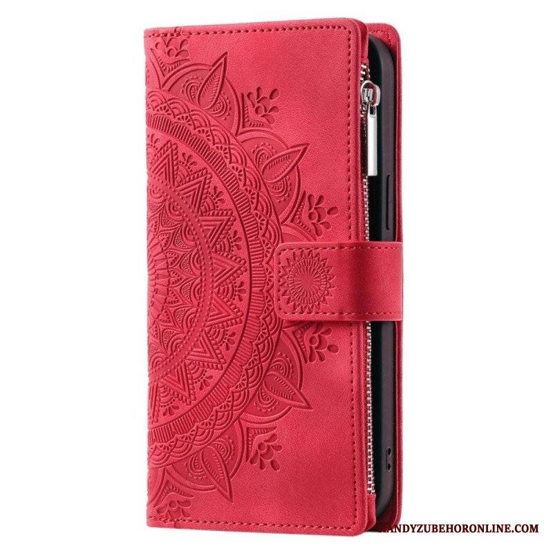 Etui Folio do Xiaomi Redmi Note 12 4G Z Torebką Mandala