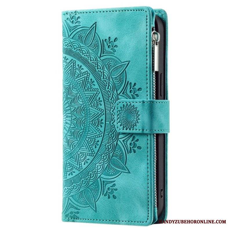 Etui Folio do Xiaomi Redmi Note 12 4G Z Torebką Mandala