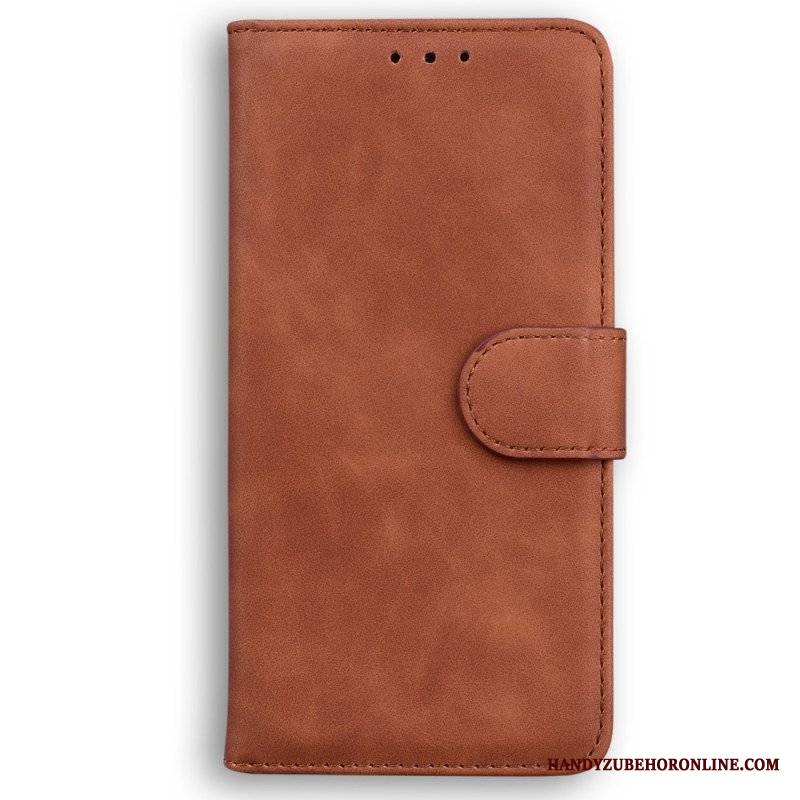 Etui Folio do Xiaomi Redmi Note 12 4G Zwykły Ze Sztucznej Skóry