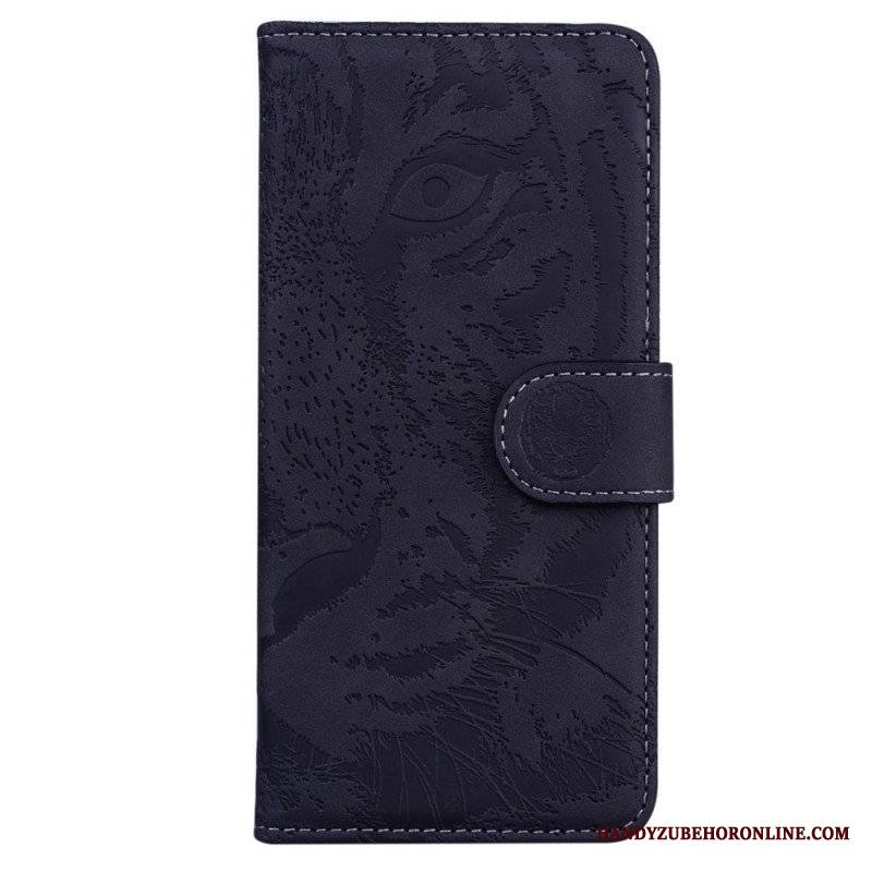 Etui Folio do Xiaomi Redmi Note 12 4G Ślad Tygrysa