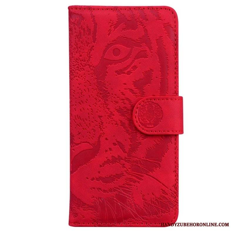 Etui Folio do Xiaomi Redmi Note 12 4G Ślad Tygrysa