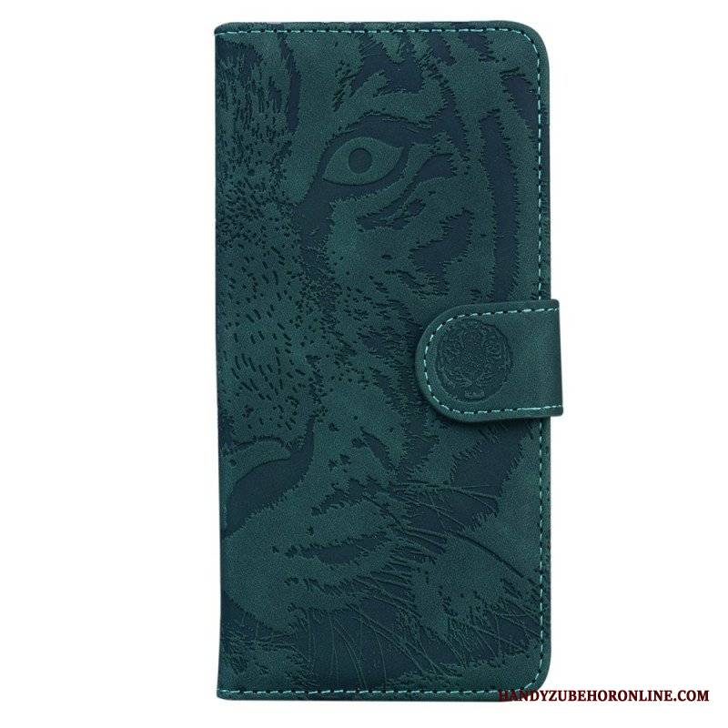 Etui Folio do Xiaomi Redmi Note 12 4G Ślad Tygrysa