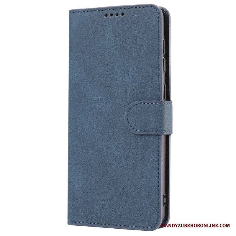 Etui Folio do Xiaomi Redmi Note 12 5G z Łańcuch Paski W Stylu Retro