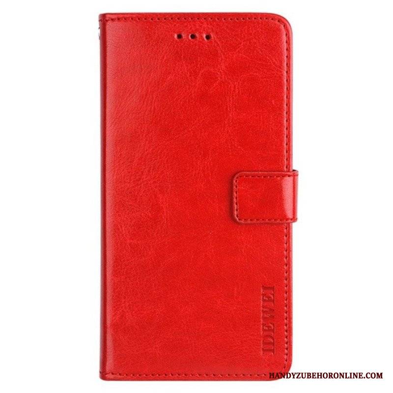 Etui Folio do Xiaomi Redmi Note 12 Pro Imitacja Skóry Idewei