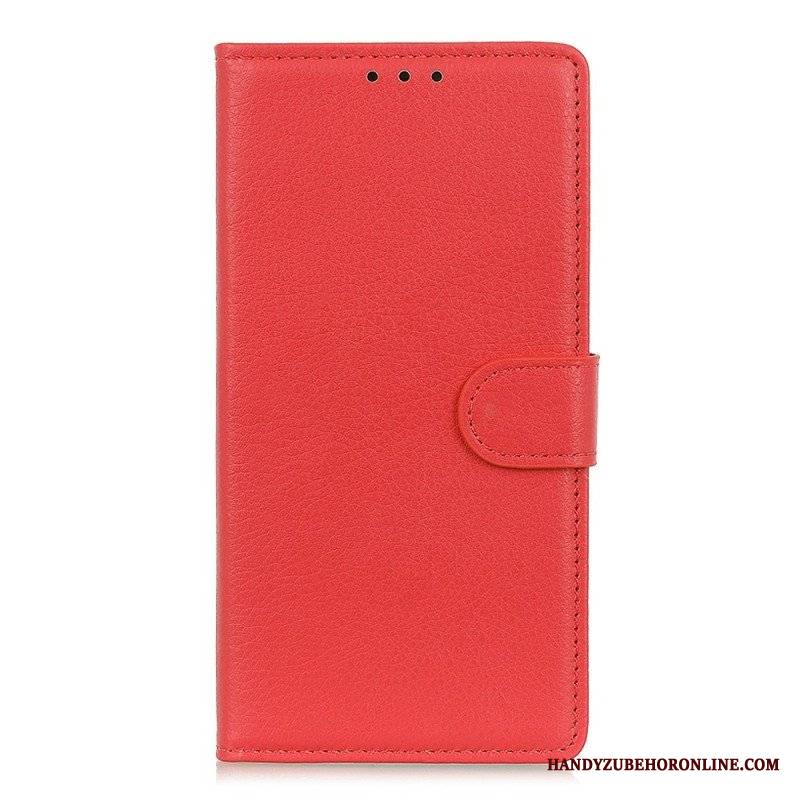 Etui Folio do Xiaomi Redmi Note 12 Pro Plus Tradycyjna Sztuczna Skóra