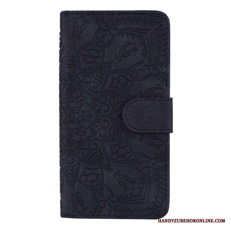 Etui Folio do iPhone 13 Pro Barokowo-mandala