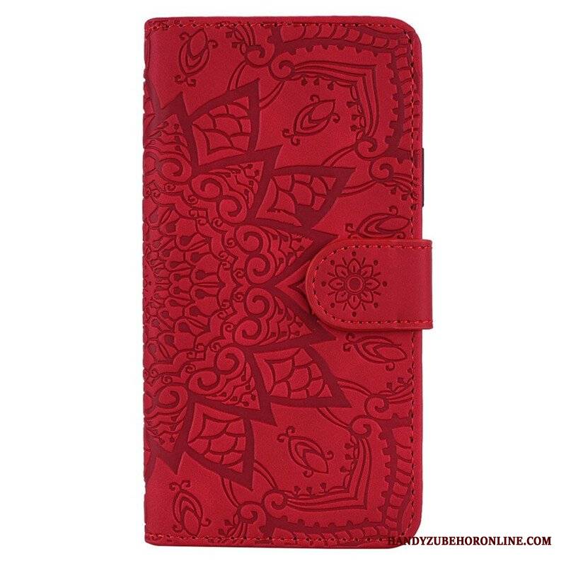 Etui Folio do iPhone 13 Pro Barokowo-mandala