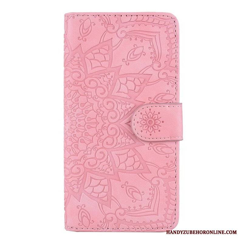 Etui Folio do iPhone 13 Pro Barokowo-mandala