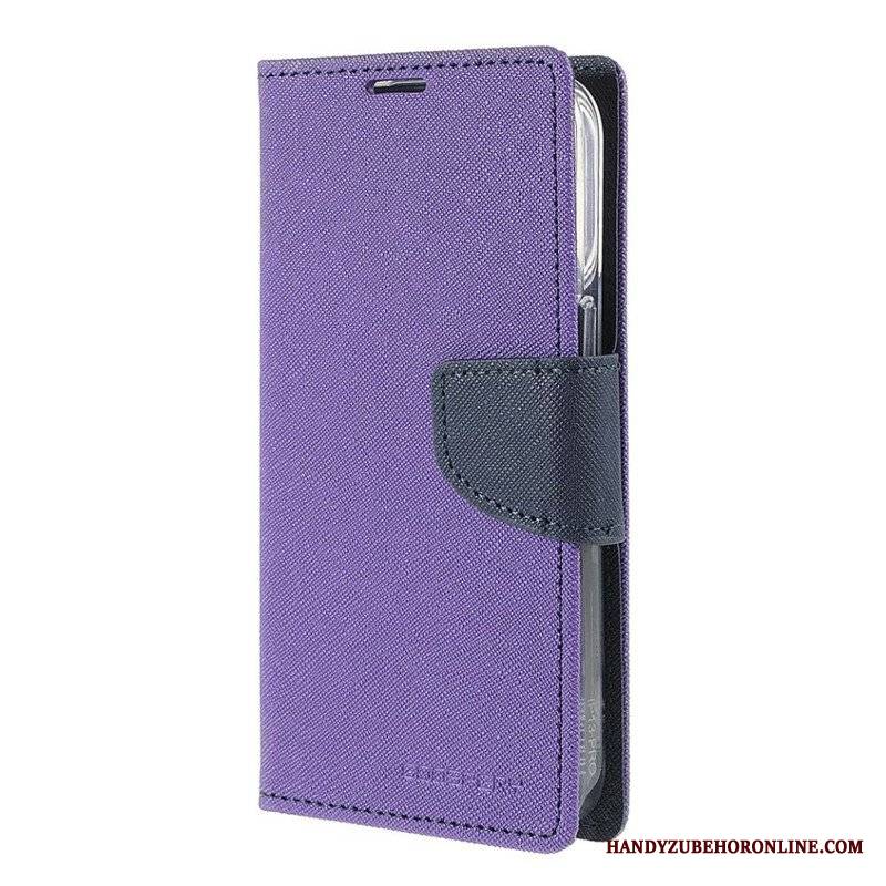 Etui Folio do iPhone 13 Pro Dwukolorowy Mercury Goospery