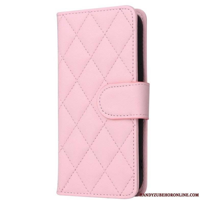 Etui Folio do iPhone 14 Pikowany Styl