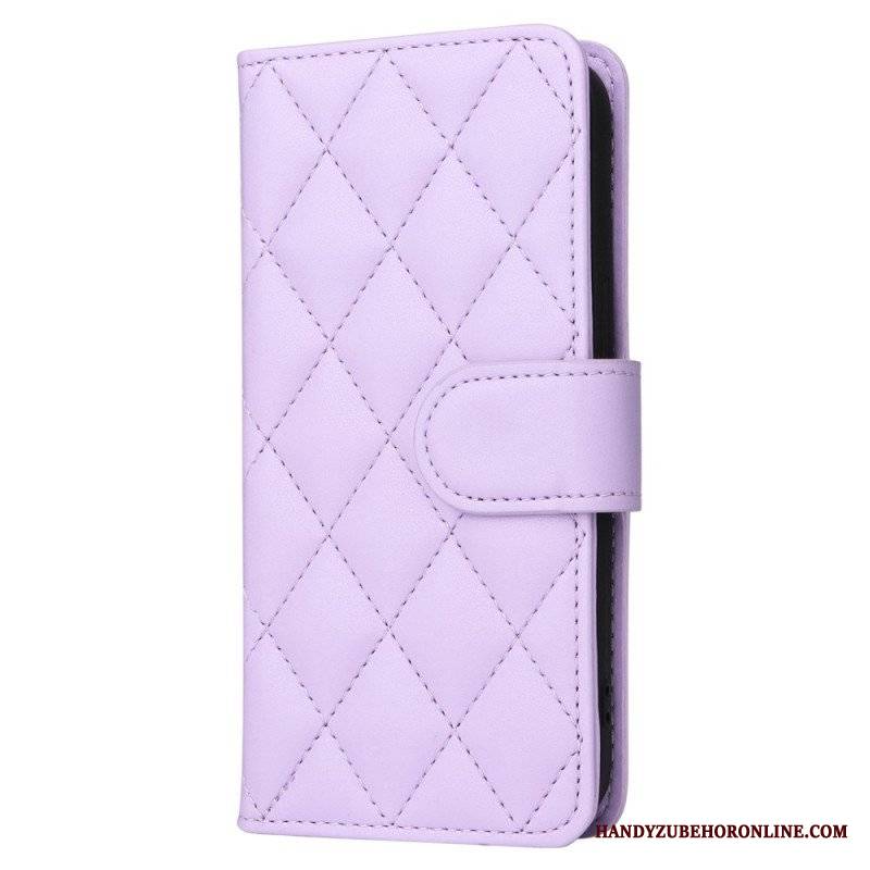 Etui Folio do iPhone 14 Pikowany Styl