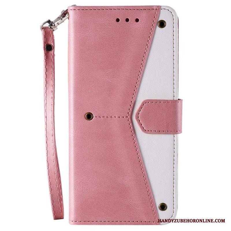 Etui Folio do iPhone 14 Szwy W Dotyku