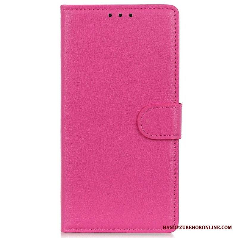 Etui Folio do iPhone 14 Tradycyjnie Liczi