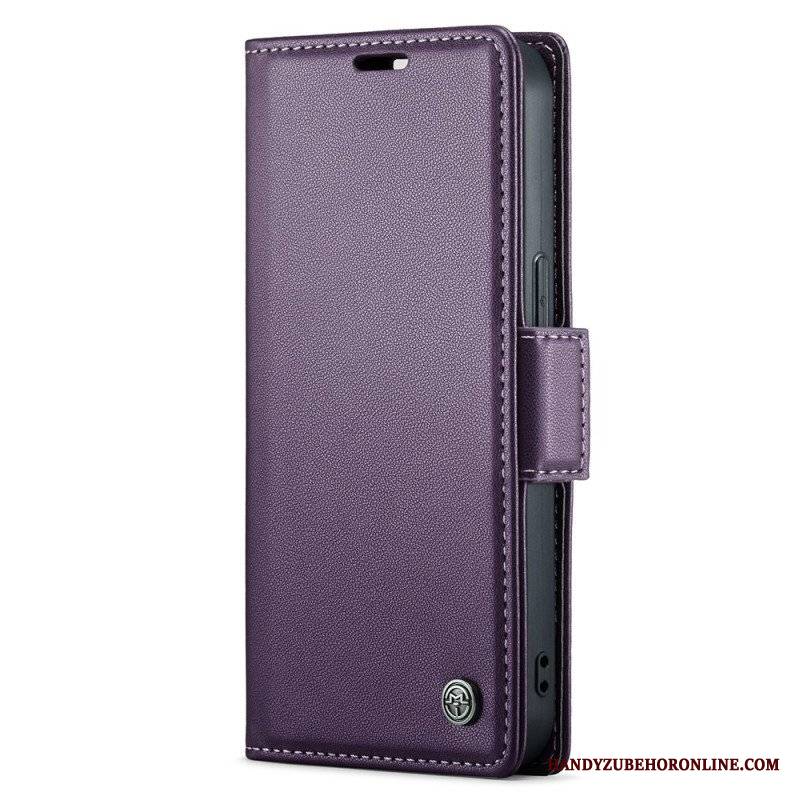 Etui Folio do iPhone 15 Plus Skórzany Styl Caseme