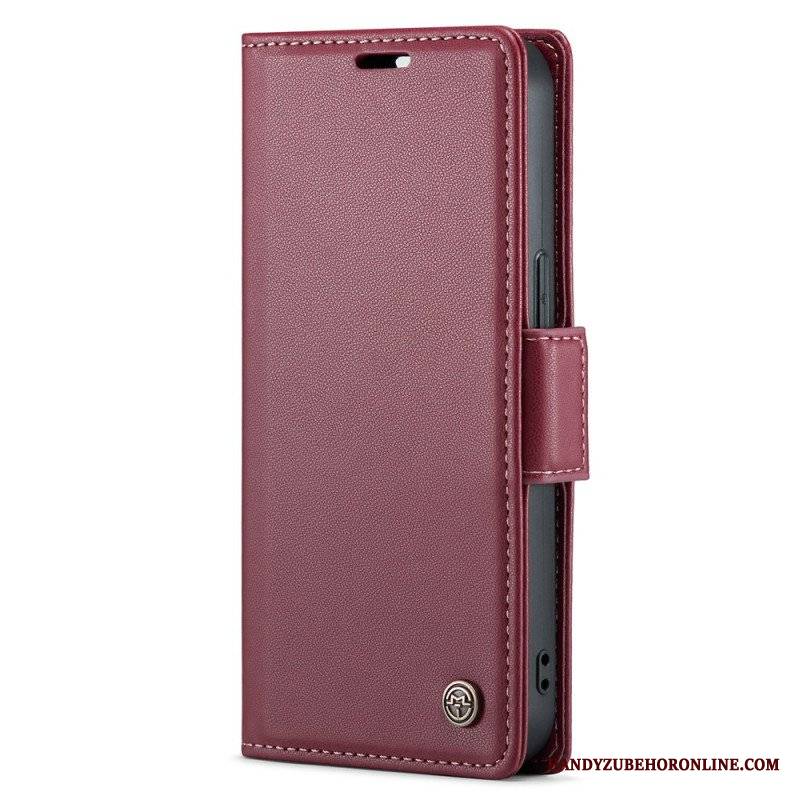 Etui Folio do iPhone 15 Plus Skórzany Styl Caseme