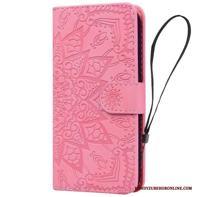 Etui Folio do iPhone 15 Pro Max Wydruk Mandali