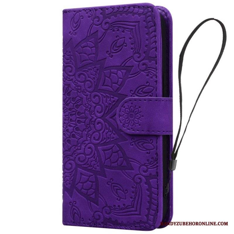 Etui Folio do iPhone 15 Pro Max Wydruk Mandali