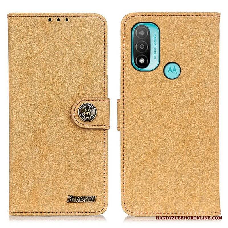 Etui Na Telefon Pokrowce do Moto E40 / E30 / E20 Dwoina Khazneh W Stylu Retro