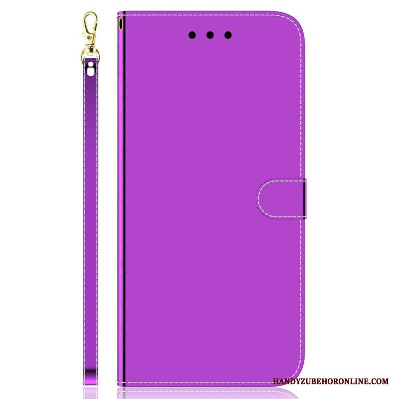 Etui Na Telefon Pokrowce do Oppo Reno 8 Pro Lustro I Smycz