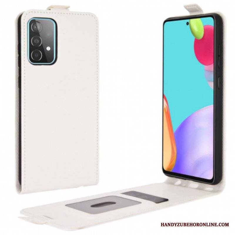 Etui Na Telefon Pokrowce do Samsung Galaxy A52 4G / A52 5G / A52s 5G Etui Folio Pionowa Klapa Z Efektem Skóry