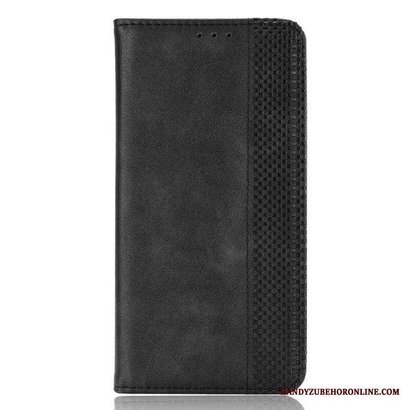 Etui Na Telefon do Asus Zenfone 8 Etui Folio Stylizowany Efekt Skóry W Stylu Vintage