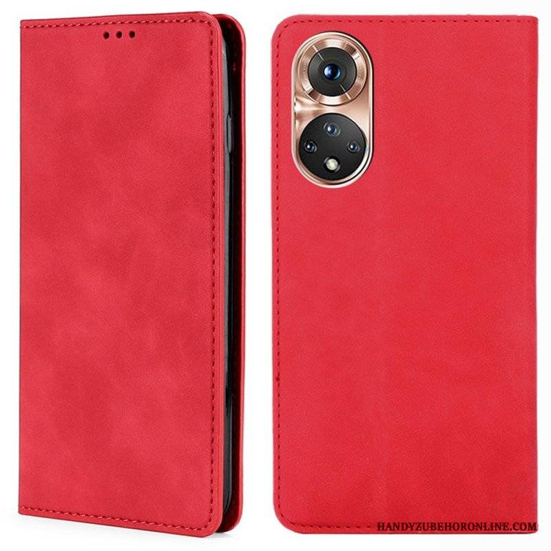 Etui Na Telefon do Honor 50 Etui Folio Dotyk Skóry