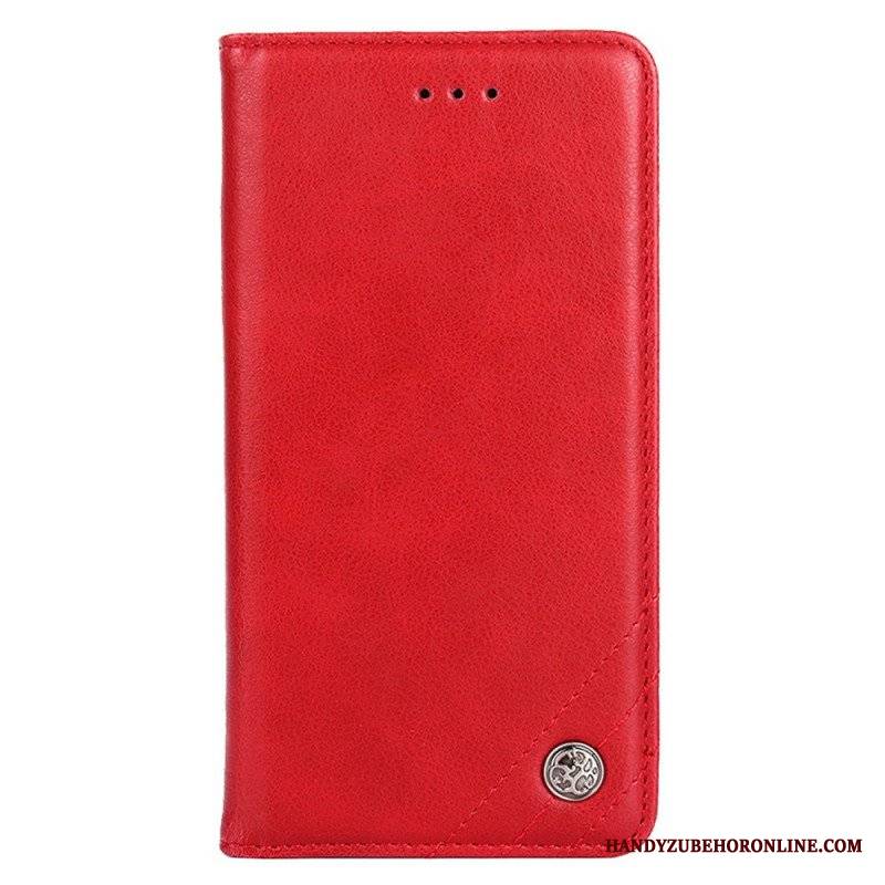 Etui Na Telefon do Honor 50 Etui Folio Stylowy Skórzany Nit