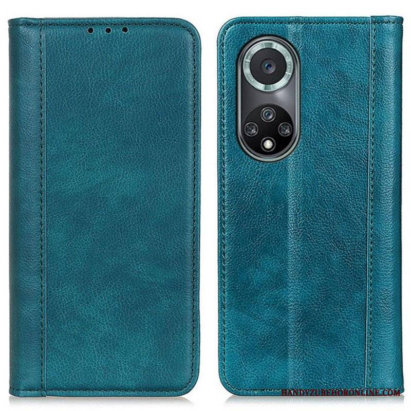 Etui Na Telefon do Honor 50 Pro Etui Folio Skóra Liczi Pro Elegance Split