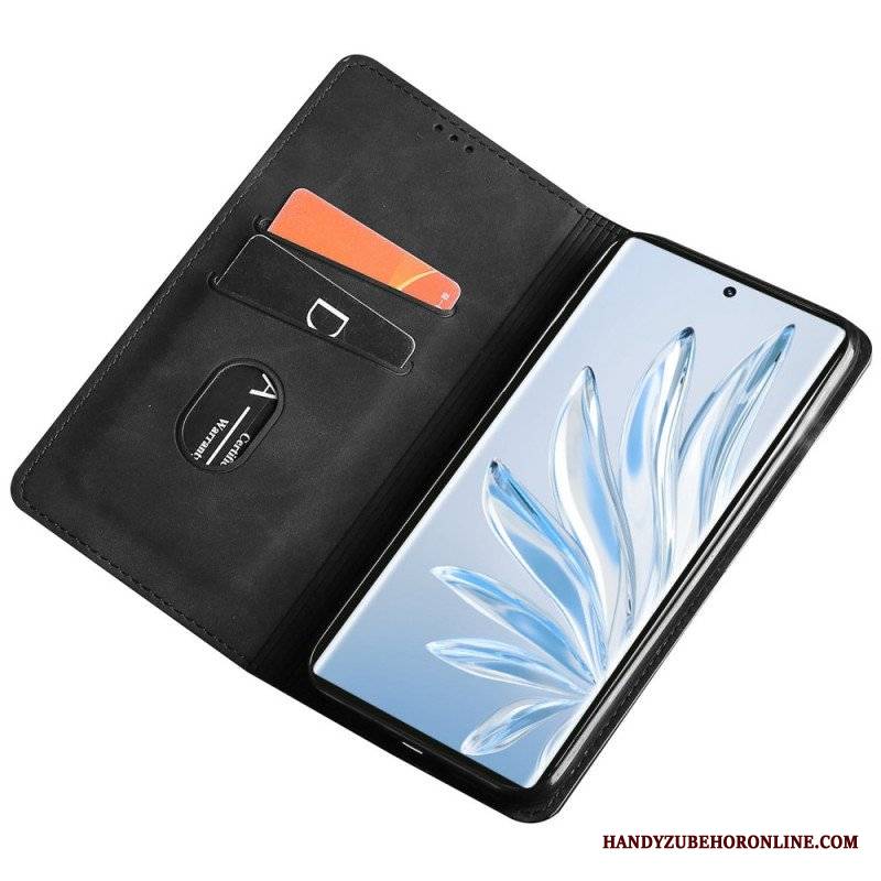 Etui Na Telefon do Honor 70 Etui Folio Dotyk Skóry