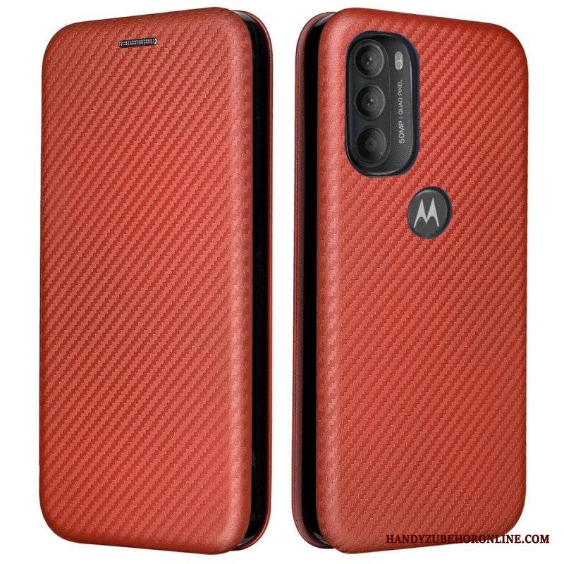 Etui Na Telefon do Moto G71 5G Etui Folio Kolorowy Silikon Węglowy