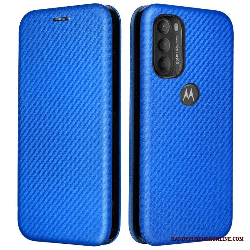 Etui Na Telefon do Moto G71 5G Etui Folio Kolorowy Silikon Węglowy