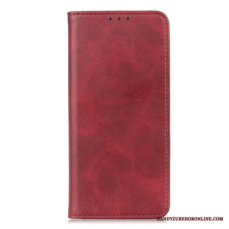 Etui Na Telefon do Motorola Edge 40 Pro Etui Folio Elegancka Dwoina Skórzana