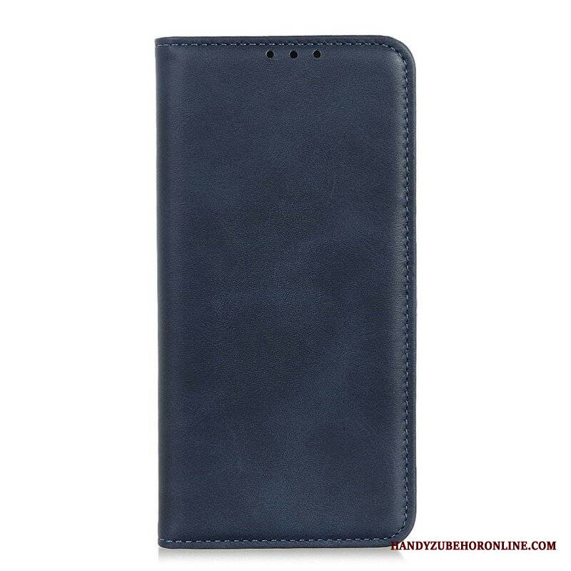 Etui Na Telefon do OnePlus Nord 2 5G Etui Folio Matowa Skóra Dwoinowa