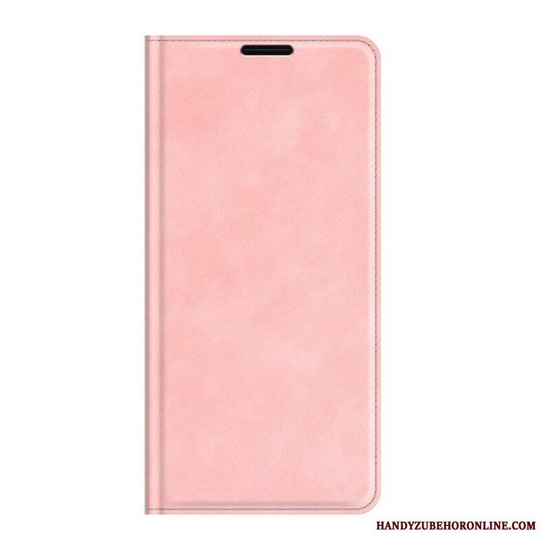 Etui Na Telefon do Oppo A16 / A16s Etui Folio Dotyk Skóry