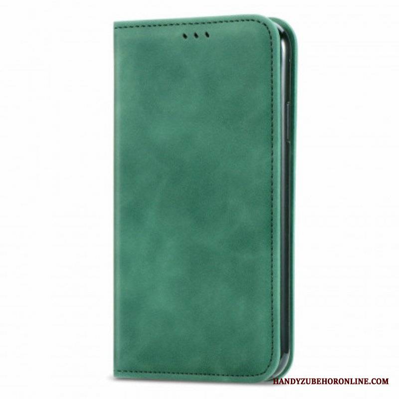 Etui Na Telefon do Oppo A54 5G / A74 5G Etui Folio Dotyk Skóry