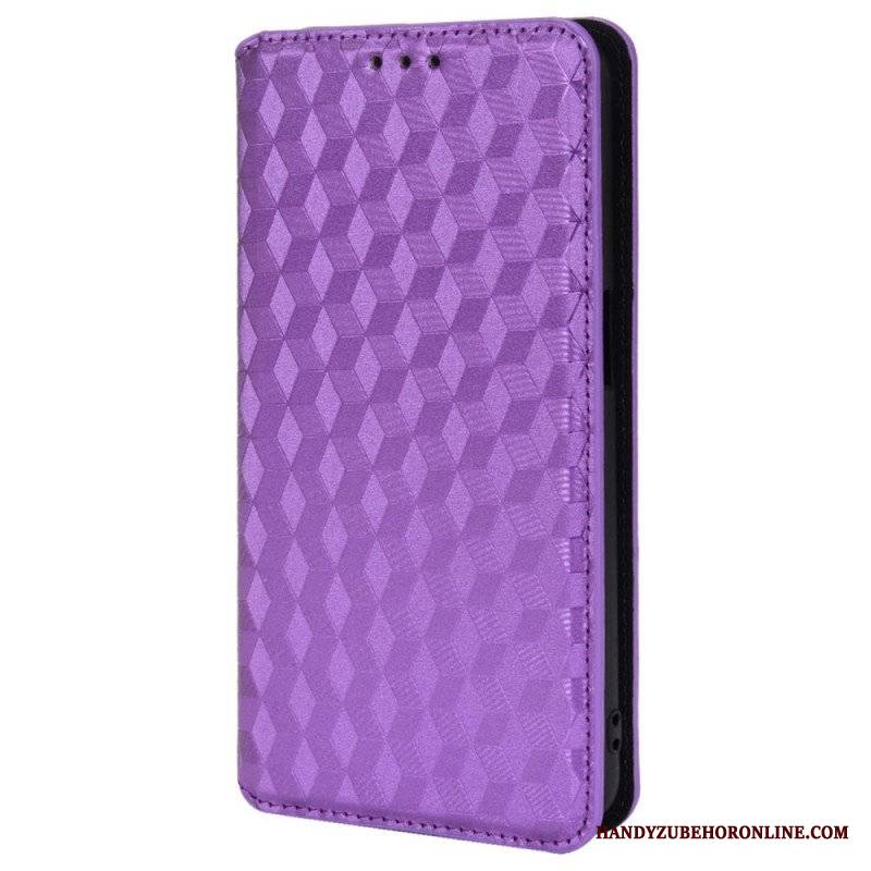 Etui Na Telefon do Oppo A54 5G / A74 5G Etui Folio Tekstura 3d