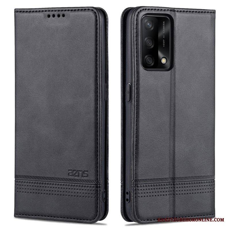 Etui Na Telefon do Oppo A74 4G Etui Folio Sztuczna Skóra Azns