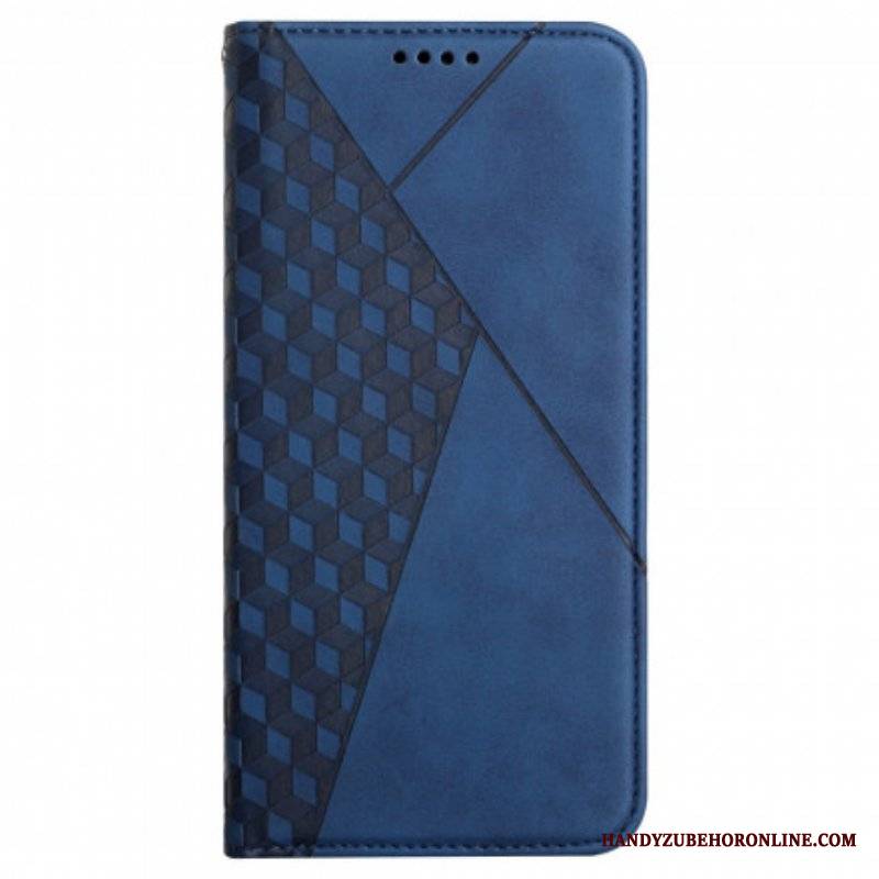 Etui Na Telefon do Oppo A94 5G Etui Folio Dotyk Skóry W Stylu Sześciennym