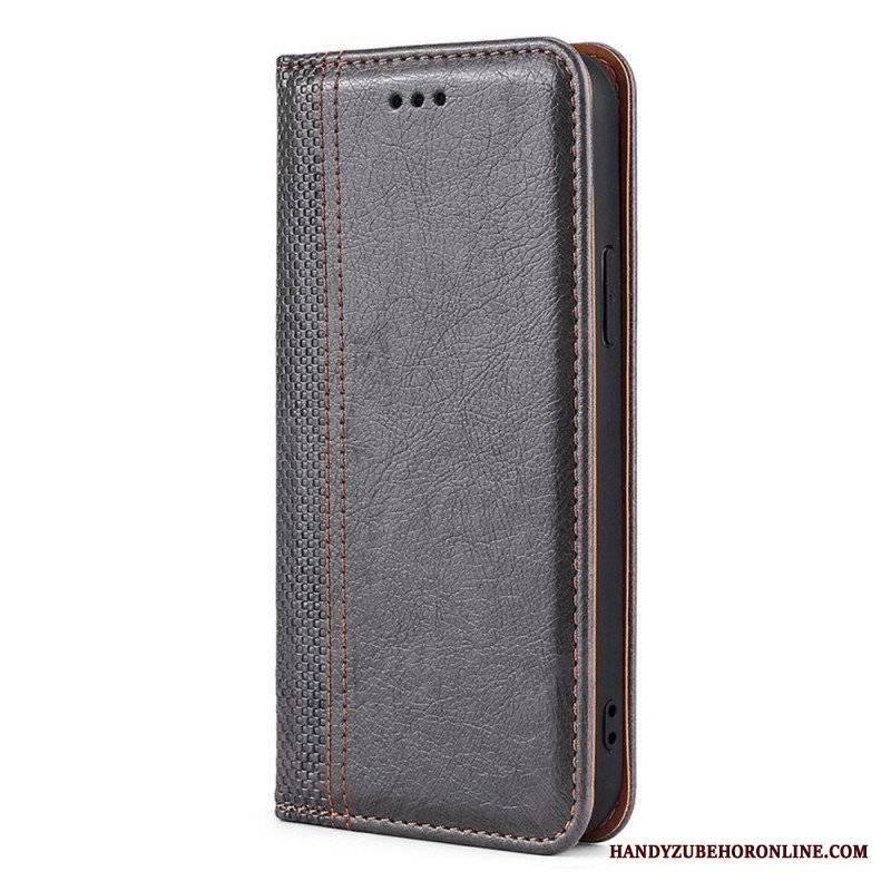 Etui Na Telefon do Oppo Find X5 Pro Etui Folio Efekt Skóry Vintage