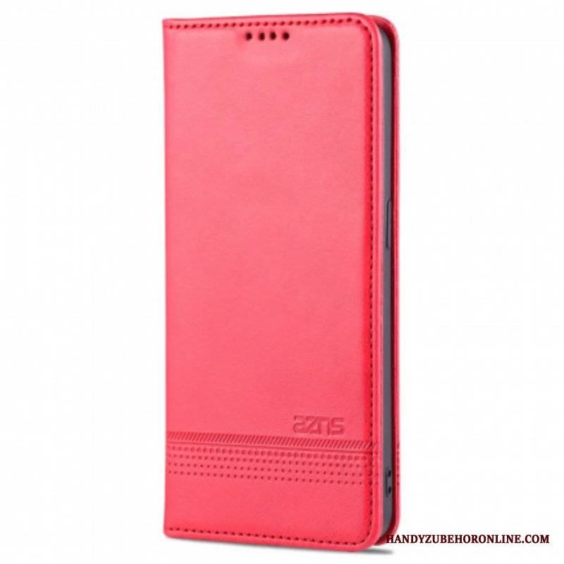 Etui Na Telefon do Oppo Reno 6 5G Etui Folio Stylizacja Skóry Azns