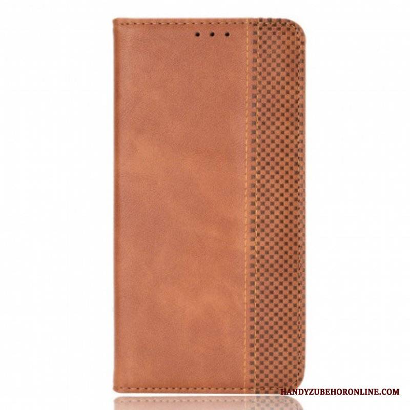 Etui Na Telefon do Oppo Reno 6 5G Etui Folio Stylizowany Efekt Skóry W Stylu Vintage