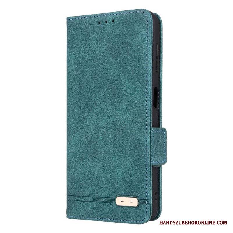 Etui Na Telefon do Samsung Galaxy A14 / A14 5G Etui Folio Rzemienna Tekstura