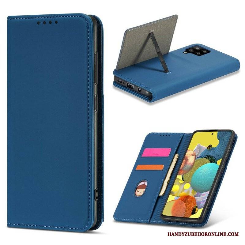 Etui Na Telefon do Samsung Galaxy A42 5G Etui Folio Stojak Na Karty