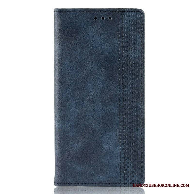 Etui Na Telefon do Samsung Galaxy A42 5G Etui Folio Stylizowany Efekt Skóry W Stylu Vintage