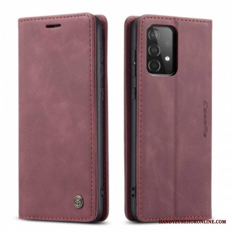 Etui Na Telefon do Samsung Galaxy A52 4G / A52 5G / A52s 5G Etui Folio Caseme Sztuczna Skóra