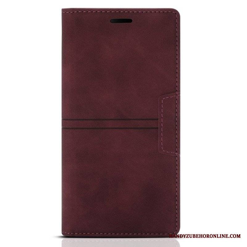 Etui Na Telefon do Samsung Galaxy A54 5G Etui Folio Stylowa Skórzana Moda