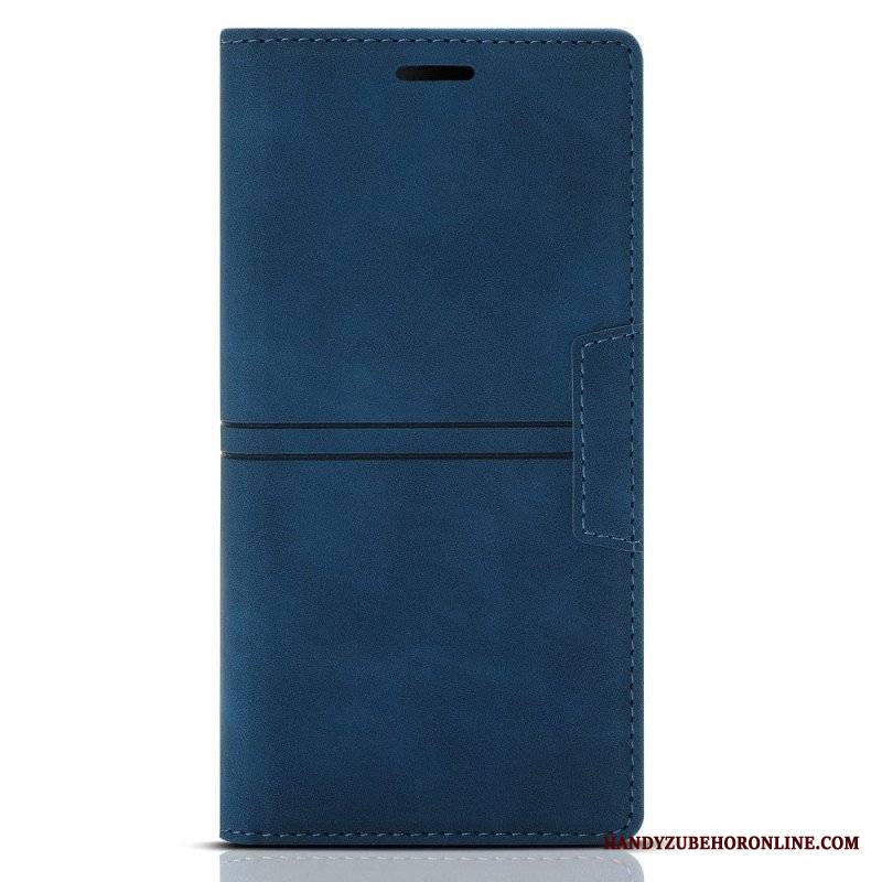 Etui Na Telefon do Samsung Galaxy A54 5G Etui Folio Stylowa Skórzana Moda