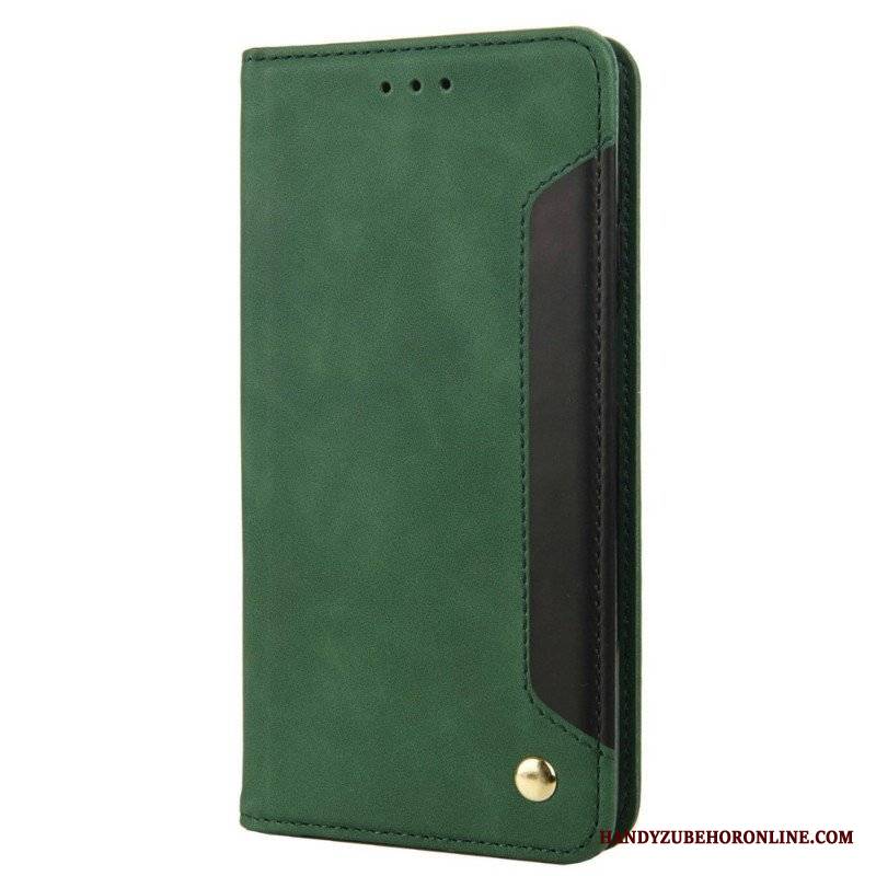 Etui Na Telefon do Samsung Galaxy M23 5G Etui Folio Podpis Dwukolorowy