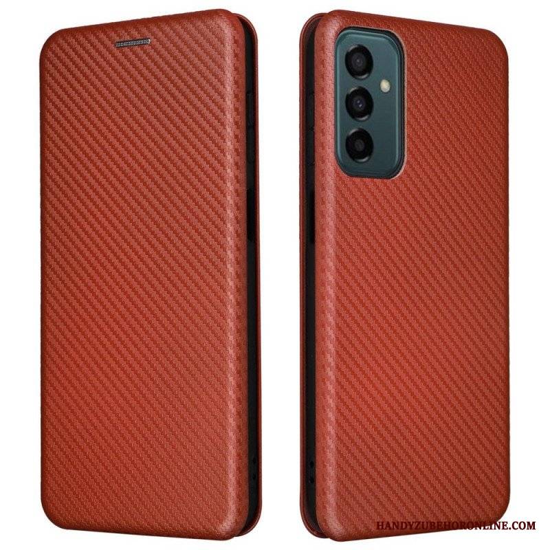 Etui Na Telefon do Samsung Galaxy M23 5G Etui Folio Włókno Węglowe