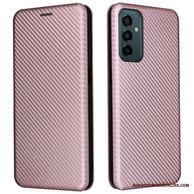 Etui Na Telefon do Samsung Galaxy M23 5G Etui Folio Włókno Węglowe